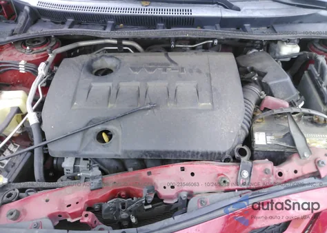 2011 Toyota Corolla S z USA, uszkodzony, nr VIN 2T1BU4EE8BC616207